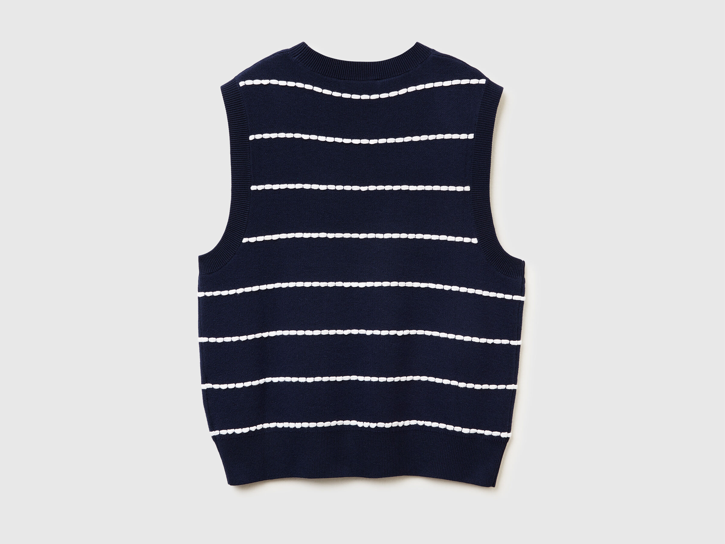 SLEEVELESS SWEATER Women image number 6